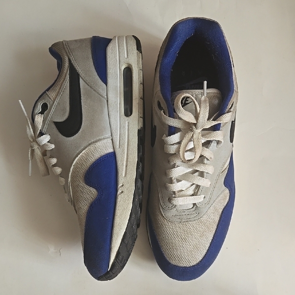 Nike Other - Nike Men's Blue and Gray Sneakers